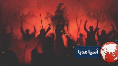 مراسم ختم زعفر جنی در مهدیه تهران