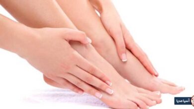 علت چروک شدن پوست پا